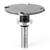 #option_57165 Carbide Tipped 4 Wing Cut Out Solid Surface 3 Dia x 3/16 x 1/2 Inch Shank x 27/32 Depth of Cut