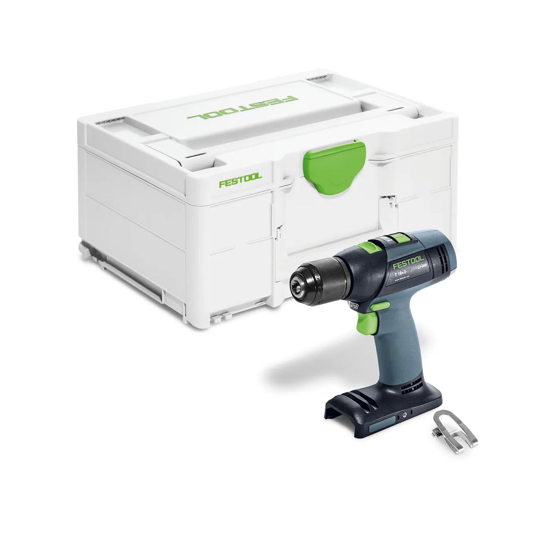 Festool Cordless Drill T18+3-E Basic