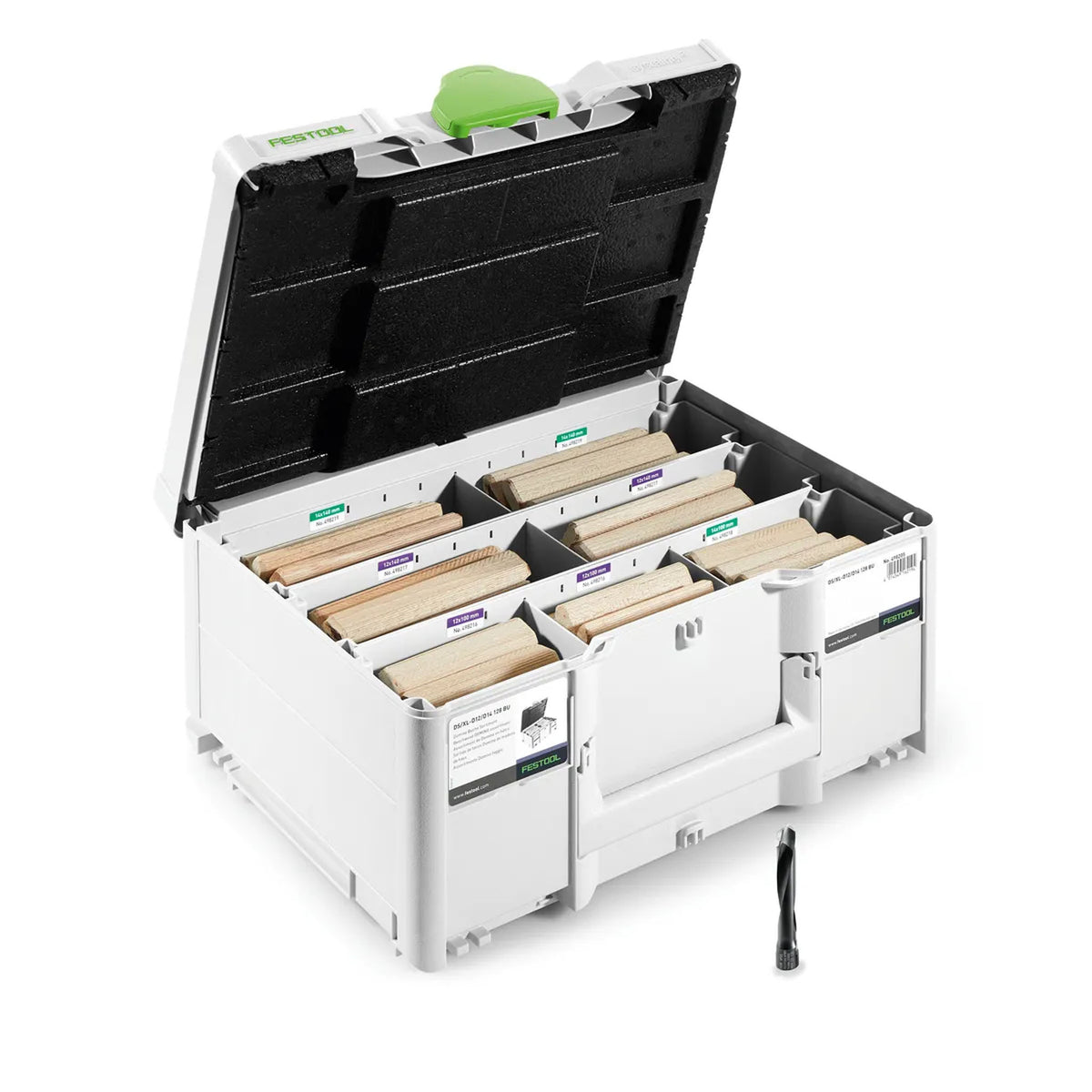 Festool DOMINO Assortment DS/XL D12/D14 128 BU