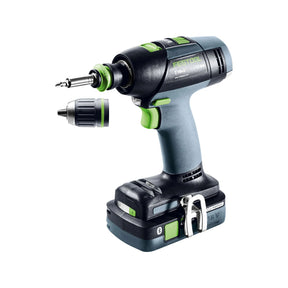 Festool Cordless Drill T18+3 HPC 4,0 I-Set