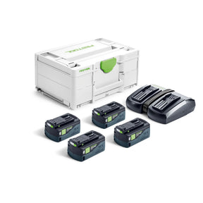 Festool Energy Set SYS 18V 4xHP5/TCL6DUO