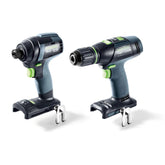 Festool Impact Driver and Drill Set TID 18 Basic-Set T18
