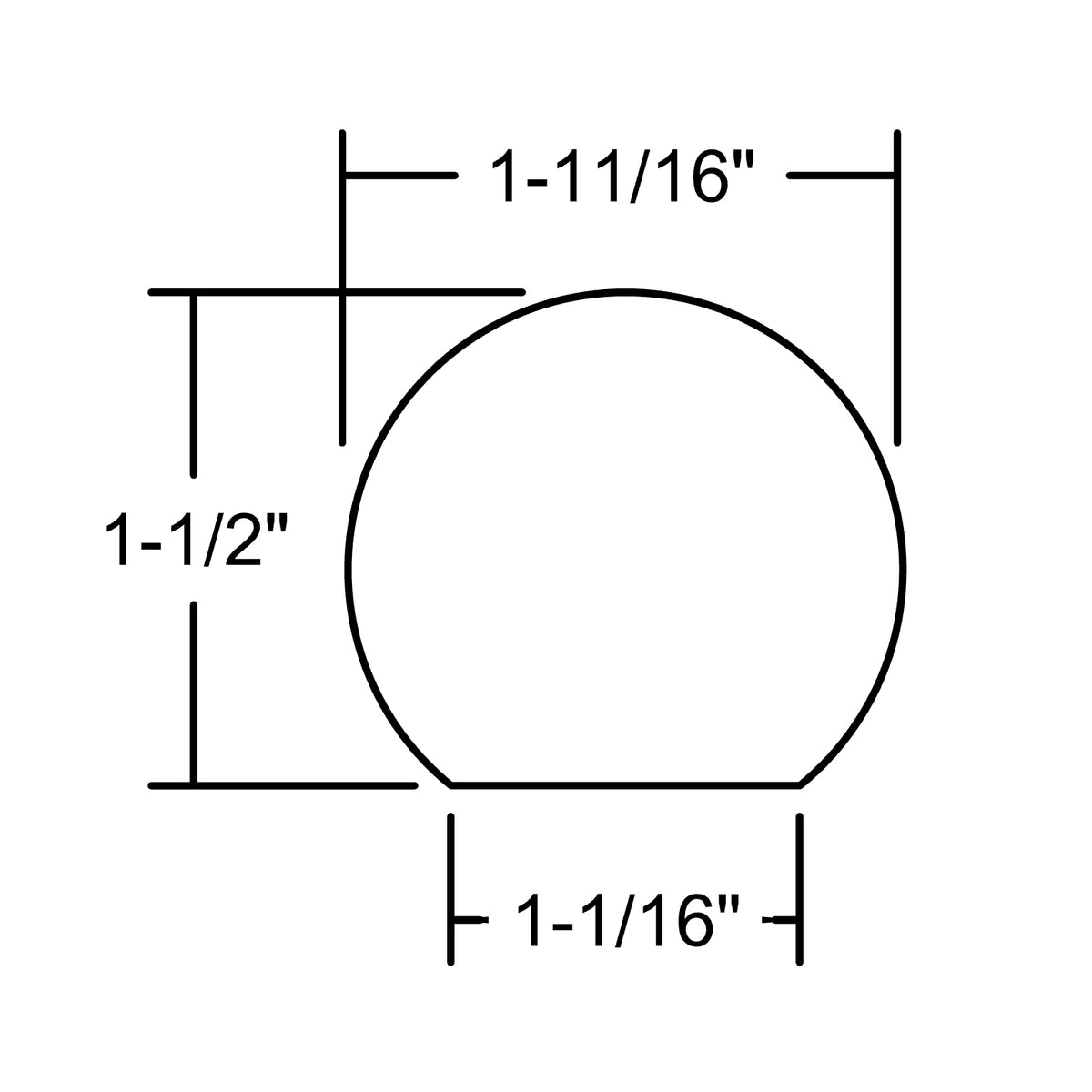 Fitting R6413 (6040 Handrail) - Over Easing 60º