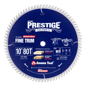 Amana Tool Plywood / Solid Wood / Chipboard Cutting Saw Blades For Extra Smooth Cut