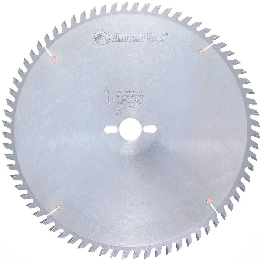Amana Tool Plywood / Solid Wood / Chipboard Cutting Cut-Off and Crosscut Saw Blades
