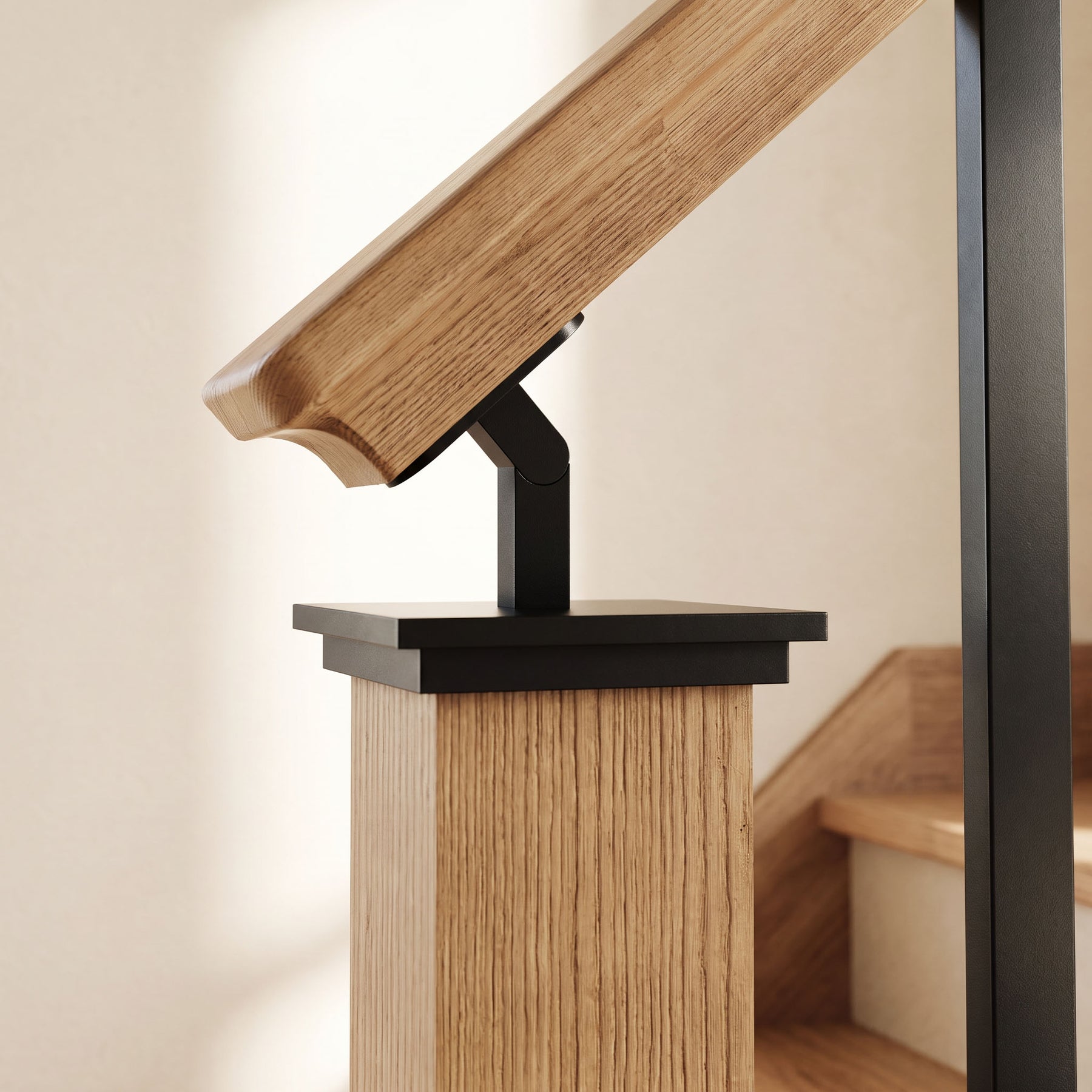 6300RM Series Metal Newel Cap Adjustable Bracket