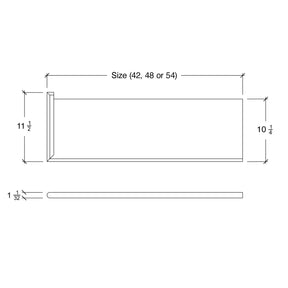 Tread 8070MTR-LH - Return Tread Left Hand Miter