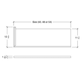 Tread 8070MTR-LH - Return Tread Left Hand Miter