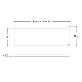 Tread 8070MTR-RH - Return Tread Right Hand Miter