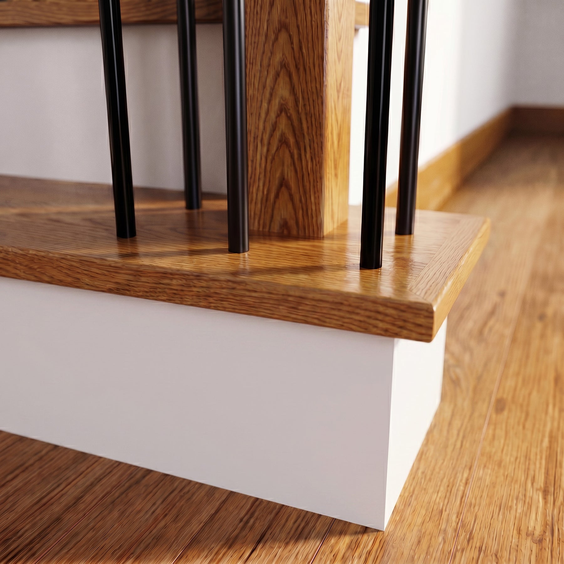 Tread 8112SQ - Square Nosing Starting Step w/ 2 Ends