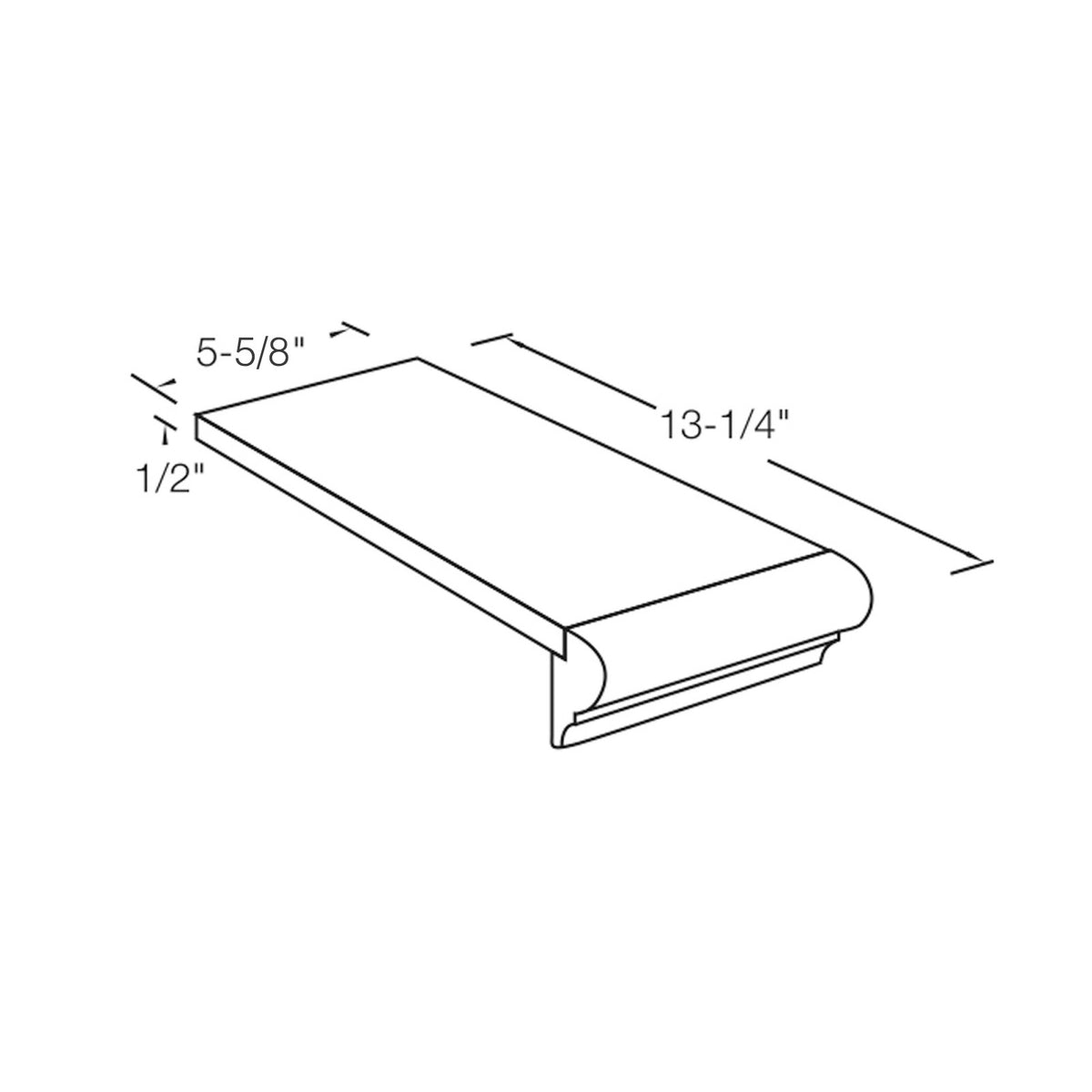 Tread 8172 - False Wall Tread