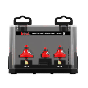 Freud Round Over/Beading Router Bit Sets