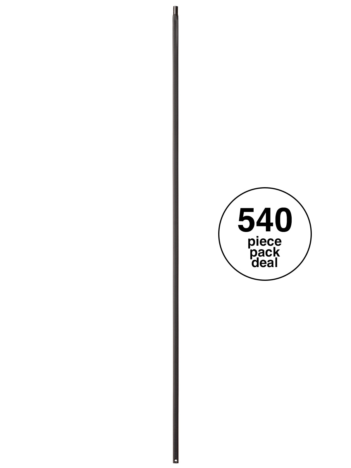 Iron Baluster 9000 - 1/2" Square - Plain - 540 Baluster Pack Deal