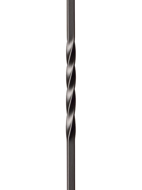 Iron Baluster 9001 - 1/2" Square - Twist