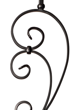 Iron Baluster 9009 - 1/2" Square - S Scroll