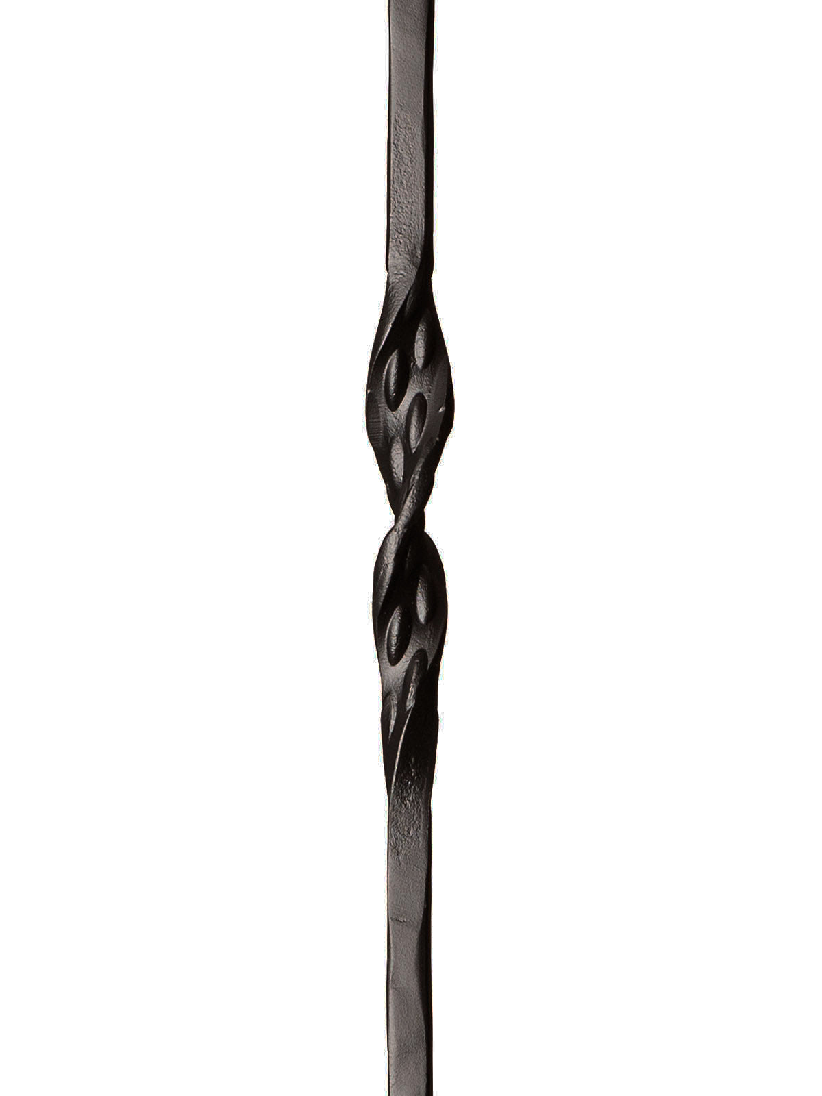 Iron Baluster 9011 - 1/2" Square - Double Ribbon
