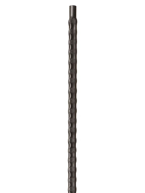 Iron Baluster 9016 - 9/16" Hammered - Gothic Plain