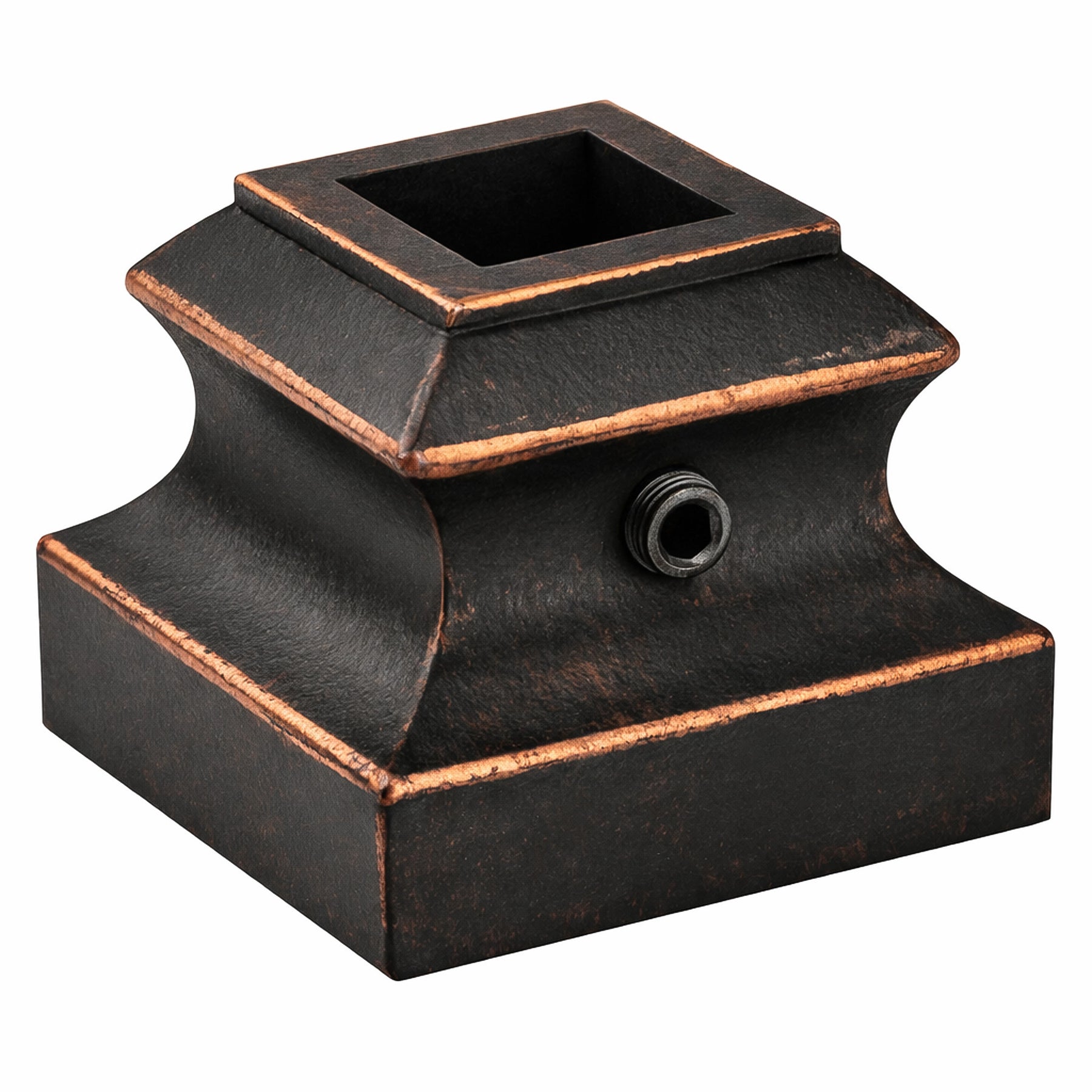 Baluster Shoe 9062BS-1/2 - Square 1/2" - Base Shoe w/ Screw