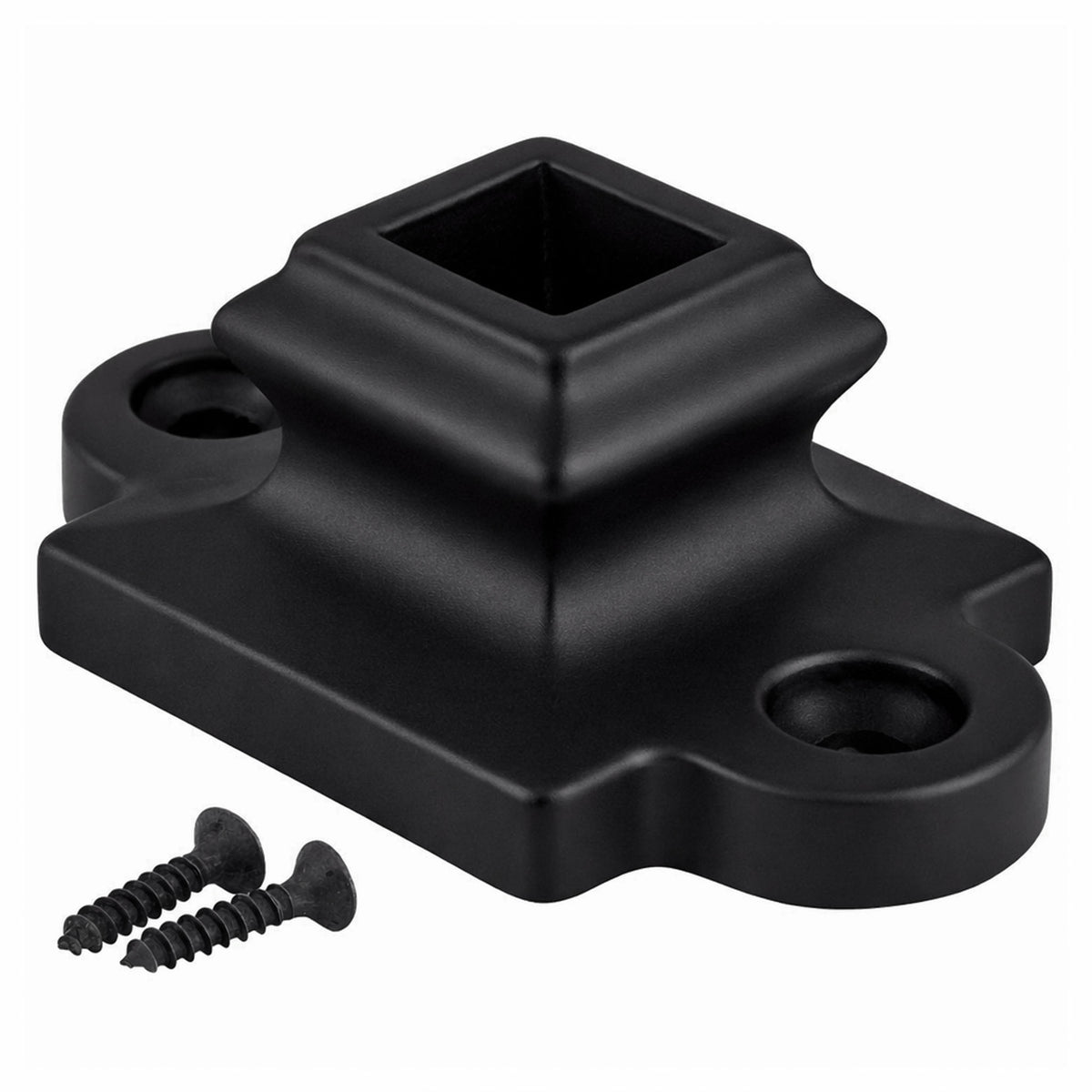 Baluster Shoe 9066DE - Square 1/2" - Flat Shoe w/ Side Mount Screws