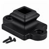 Baluster Shoe 9066DE - Square 1/2" - Flat Shoe w/ Side Mount Screws