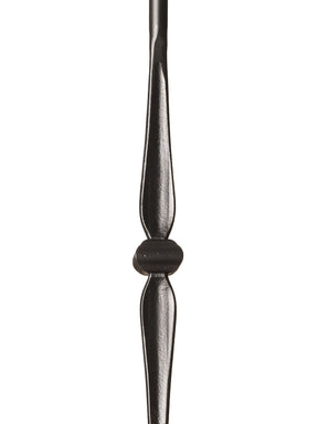 Iron Baluster 9070 - 9/16" Round - Double Knuckle Spoon