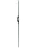Iron Baluster 9083 - 1/2" Square - Single Basket Slimline