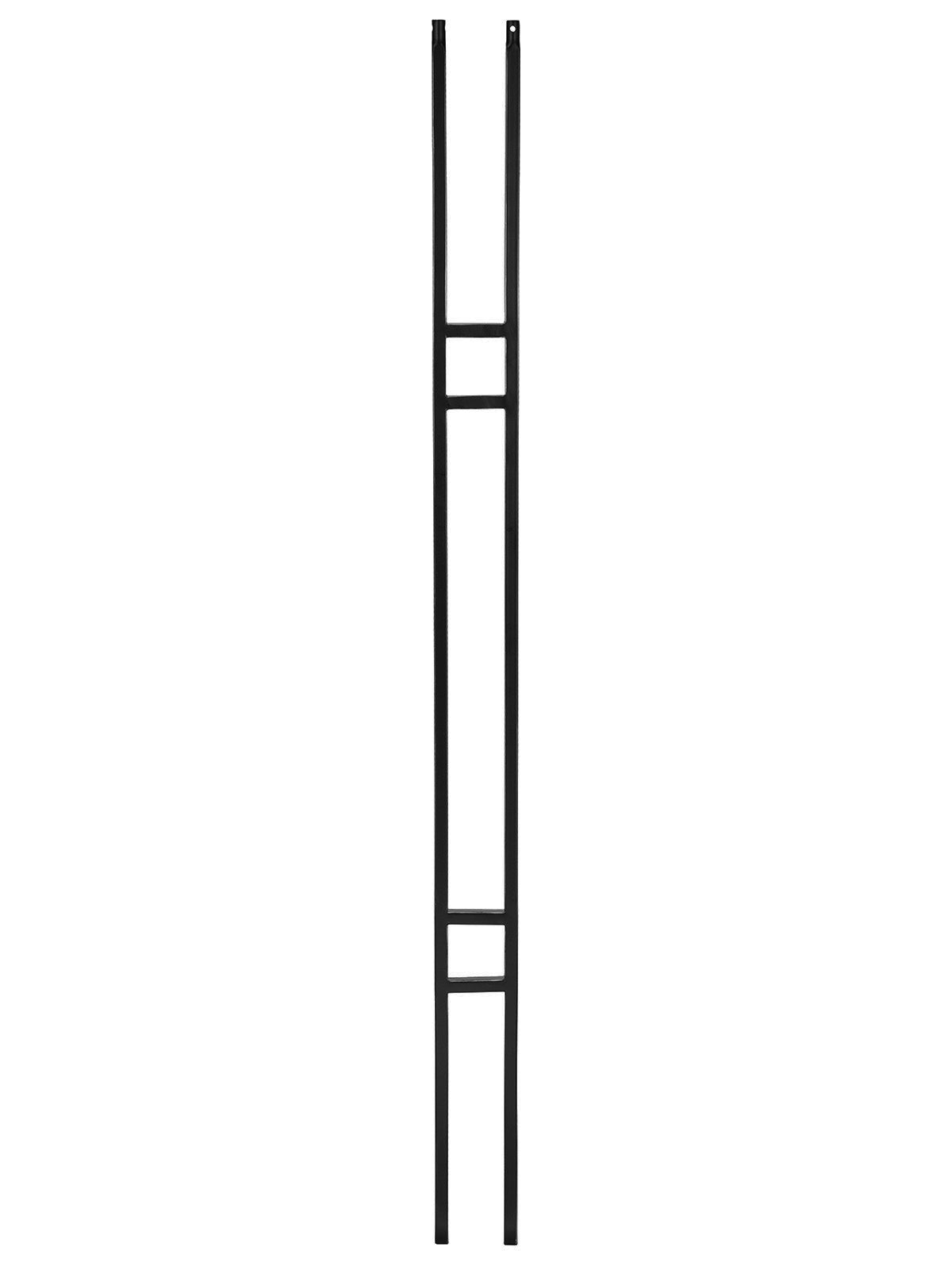 Iron Baluster 9086 - 1/2" Square - Double Panel