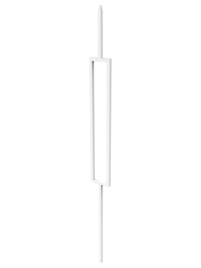 Iron Baluster 9089 - 1/2" Square - Single Rectangle