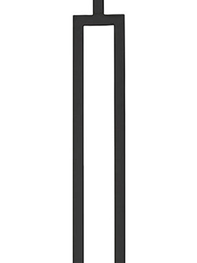 Iron Baluster 9089S - 1/2" Square - Slim Rectangle