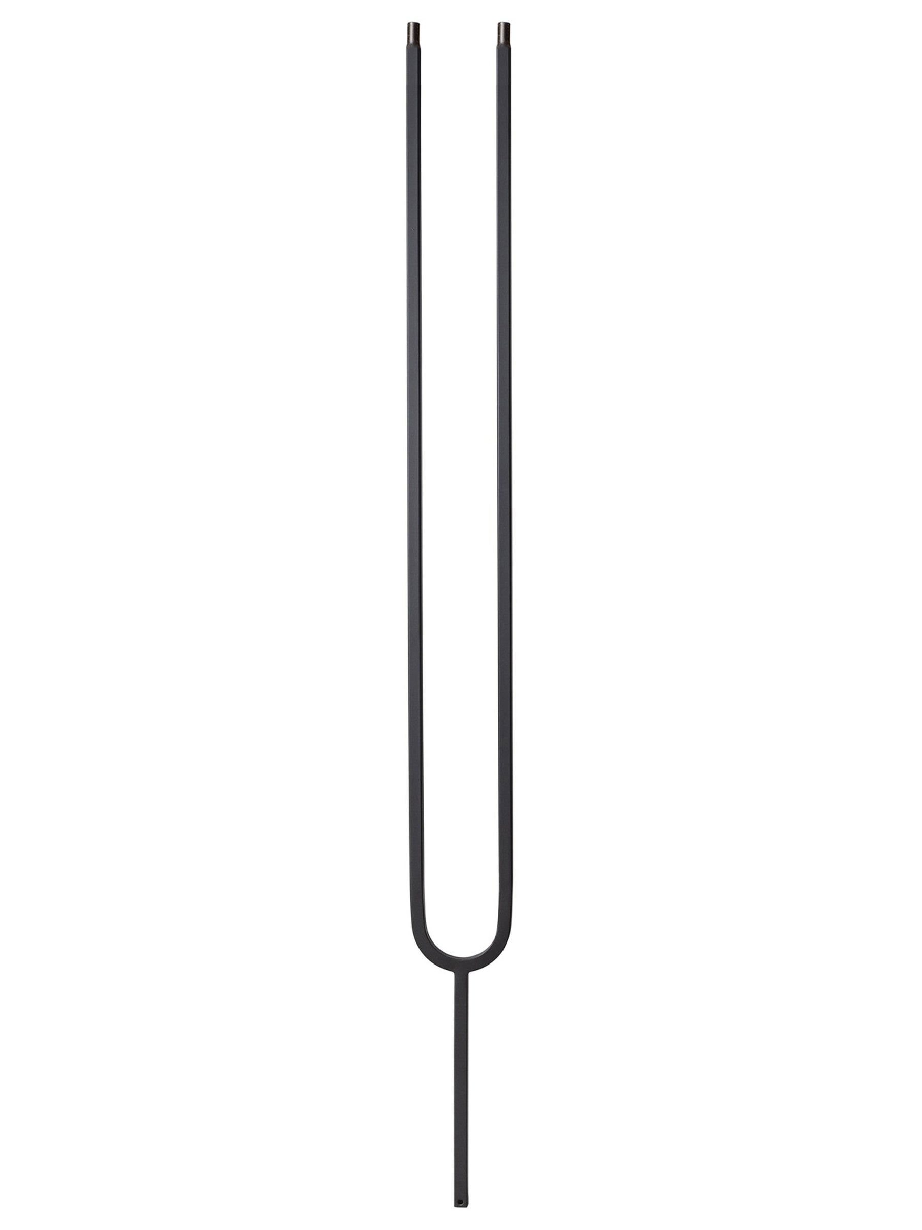 Iron Baluster 9092 - 1/2" Square - Split Oval