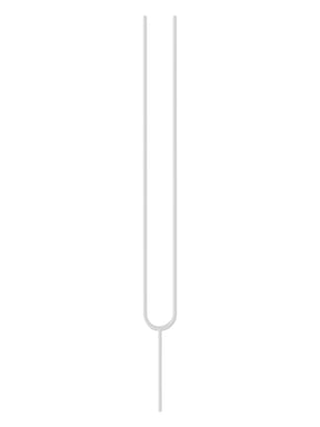 Iron Baluster 9092R - 5/8" Round - Contemporary Split Oval