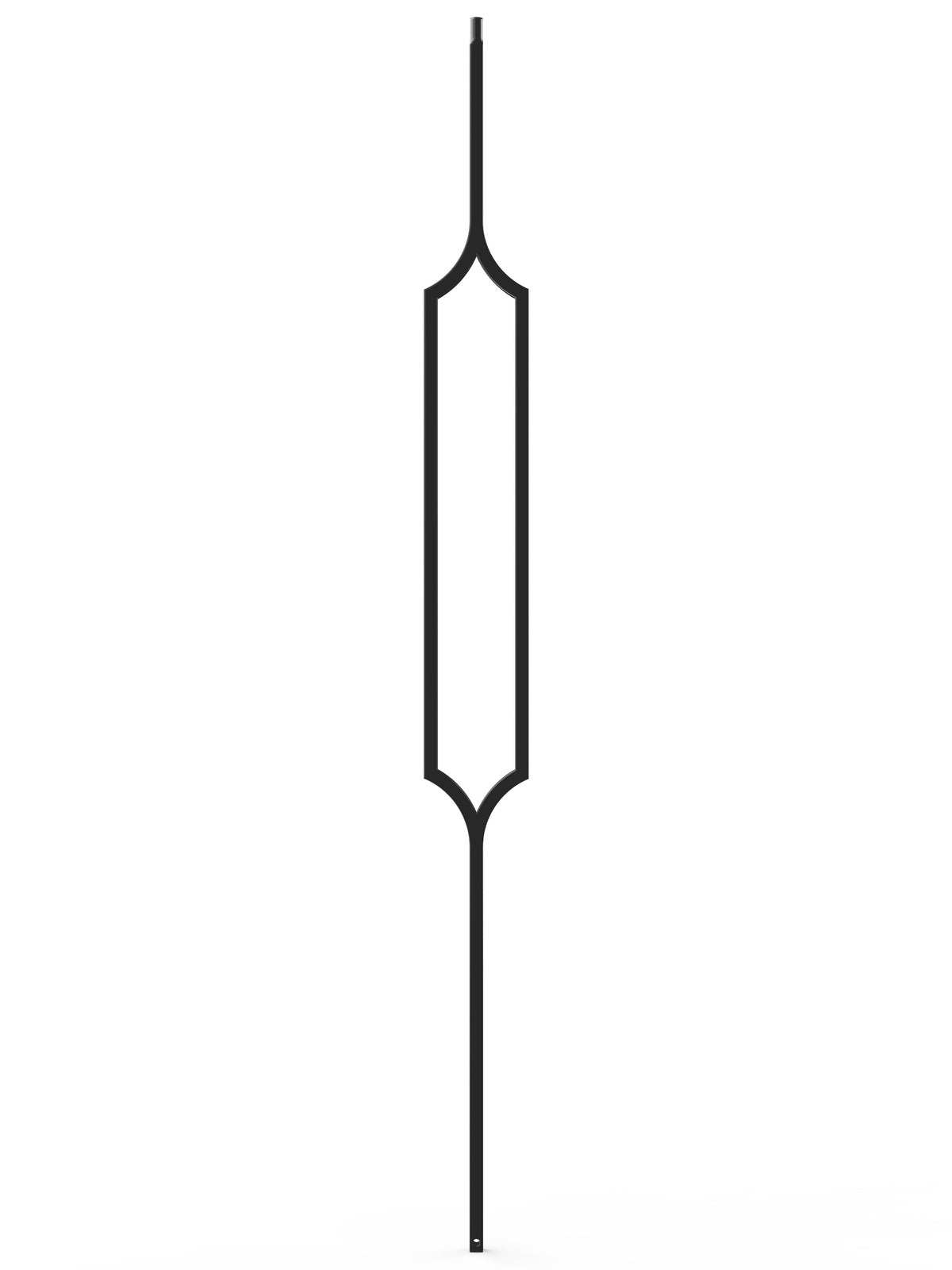 Iron Baluster 9098 - 1/2" Square - Hexagon