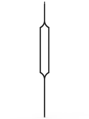 Iron Baluster 9098 - 1/2" Square - Hexagon