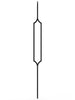 Iron Baluster 9098 - 1/2" Square - Hexagon