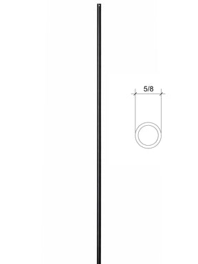 Iron Baluster 9500SD - 5/8" Round - Plain Super Duty Long Length