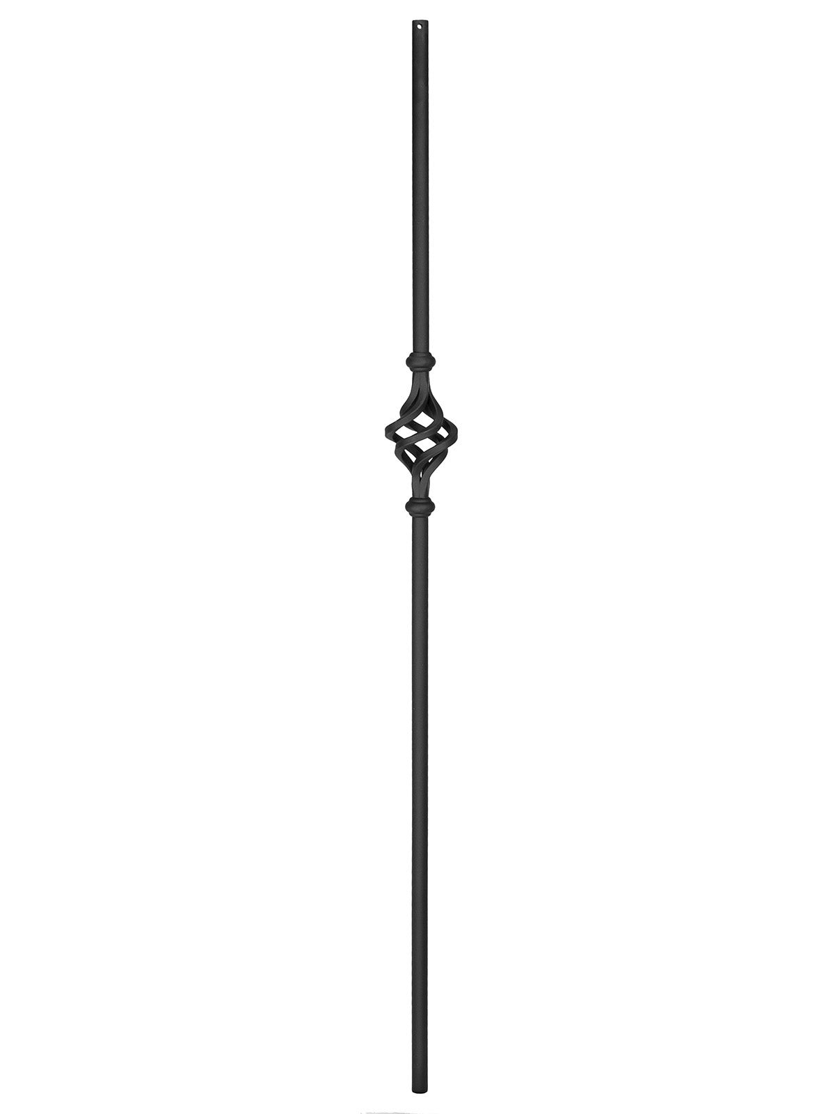 Iron Baluster 9504 - 5/8" Round - Single Basket