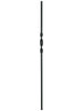 Iron Baluster 9506 - 5/8" Round - Single Ribbon