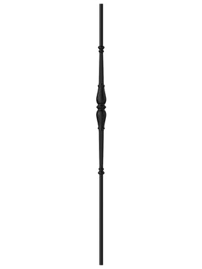 Iron Baluster 9551 - 5/8" Round - Monaco with Urn