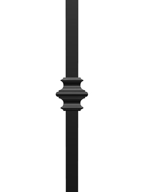 Mega Iron Baluster 9907 - 3/4" Square - Double Knuckle