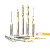 #option_AMS-136 8-Pc Up-Cut Spiral Ball Nose CNC Collection, 1/4 Inch Shank