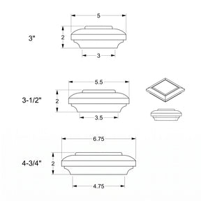 Box Newel Cap D