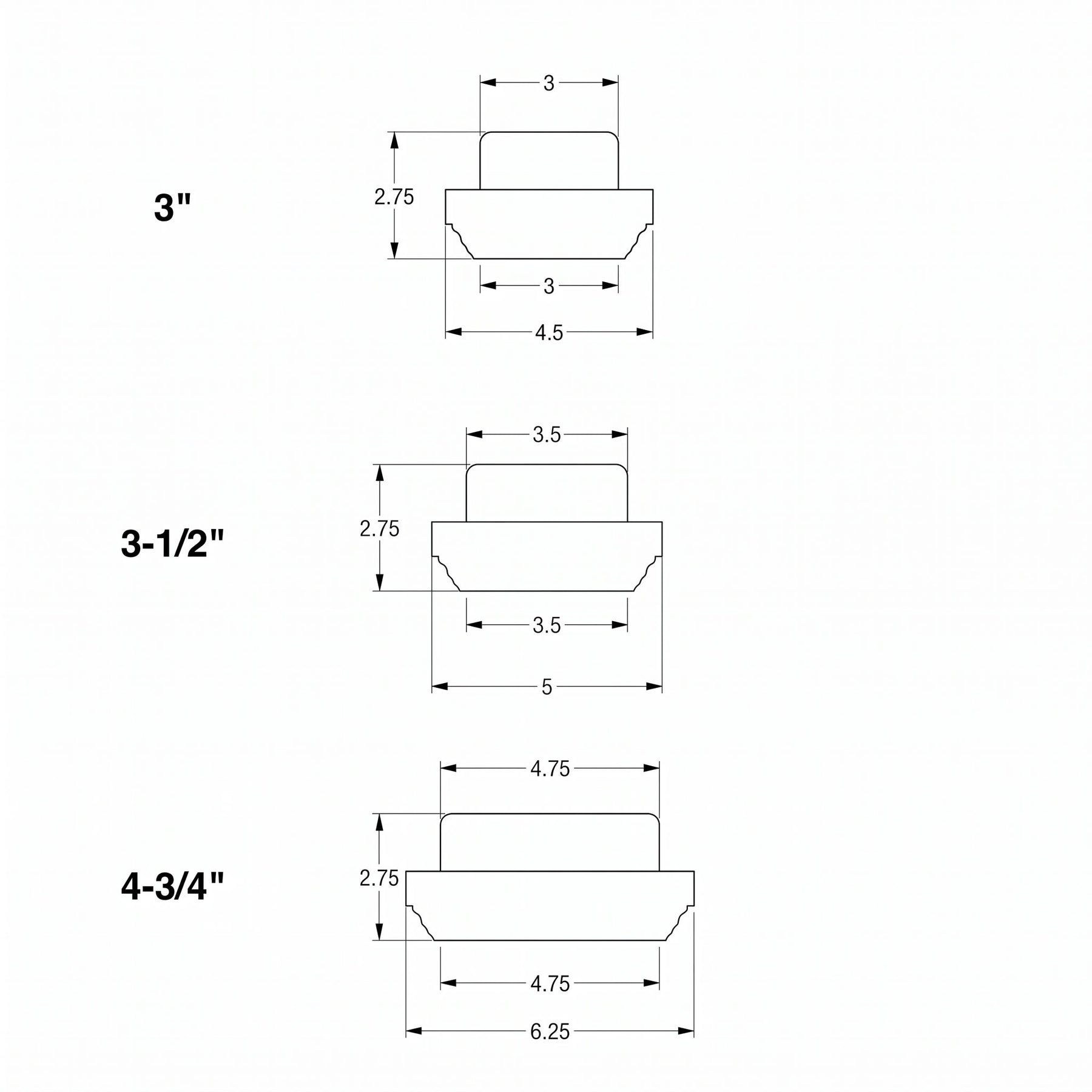 Box Newel Cap H