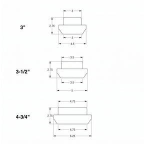 Box Newel Cap H