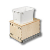 #Option_11 7/8 x 19 5/8 x 18 1/2 - Bottom Mount Waste Unit: Single 34-Quart Bin