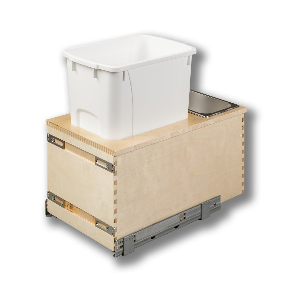 #Option_11 7/8 x 19 5/8 x 21 1/2 - Single 34-Quart Bin, Rear Storage Compartment