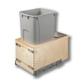 #Option_11 7/8 x 23 5/8 x 22 1/2 - Single 50-Quart *Gray* Bin, Rear Storage Compartment