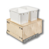 #Option_17 7/8 x 19 5/8 x 21 1/2 - Double 34-Quart Bins