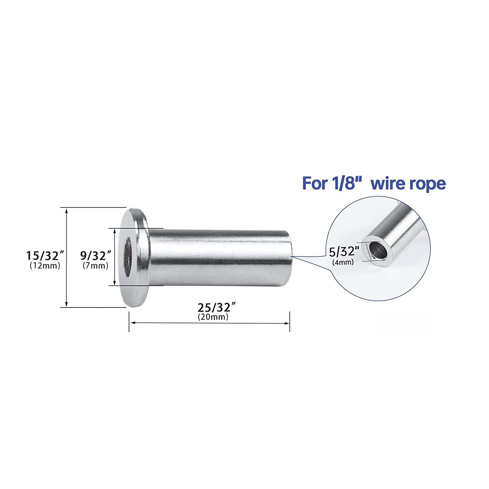 STLX-CC014 1/8" Cable Hardware - Protective Sleeve