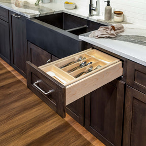 Century Double Tier Silverware Drawer