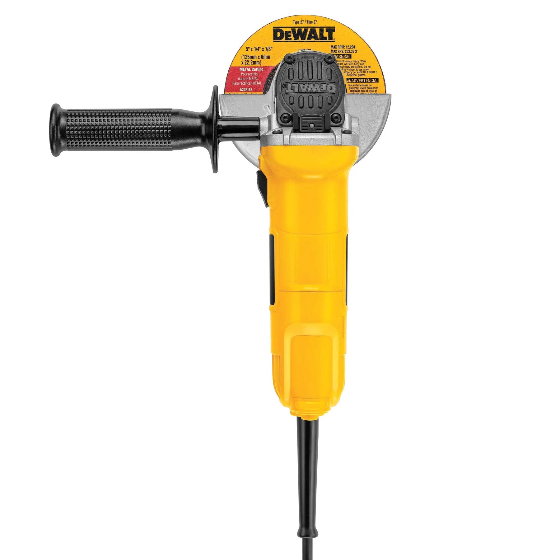 DEWALT 4-1/2" Small Angle Grinder With One-Touch Guard DWE4011